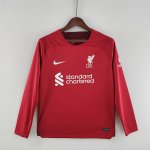camiseta liverpool manga larga primera 2022/2023 camiseta liverpool manga larga primera 2022/2023