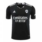 Tailandia Camiseta Arsenal Portero noir 2020-21 Tailandia Camiseta Arsenal Portero noir 2020-21