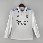 Camiseta Real Madrid Larga Primera 2022/2023 Camiseta Real Madrid Larga Primera 2022/2023