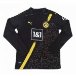 Camiseta Dortmund Manga Larga Segunda 2020-21 Camiseta Dortmund Manga Larga Segunda 2020-21