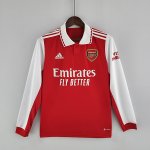 Camiseta Arsenal Manga Larga Primera 2022/2023 Camiseta Arsenal Manga Larga Primera 2022/2023