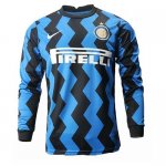 Camiseta Inter Milan Manga Larga Primera 2020-21