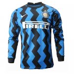 Camiseta Inter Milan Manga Larga Primera 2020-21 Camiseta Inter Milan Manga Larga Primera 2020-21