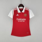 Camiseta Arsenal Mujer Primera 2022/2023 Camiseta Arsenal Mujer Primera 2022/2023