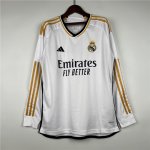 Camiseta Real Madrid Manga Larga Primera 2023/2024 Camiseta Real Madrid Manga Larga Primera 2023/2024