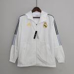 Gabardina Real Madrid Blanco 2022/2023 Gabardina Real Madrid Blanco 2022/2023