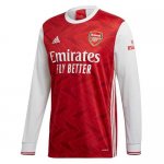 Camiseta Arsenal Manga Larga Primera 2020-21 Camiseta Arsenal Manga Larga Primera 2020-21