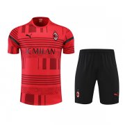 Camiseta Ac Milan Entrenamiento Rojo Ac01 2022/2023