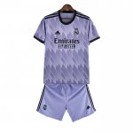 Camiseta Real Madrid Ninos Segunda 2022/2023 Camiseta Real Madrid Ninos Segunda 2022/2023
