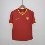 Tailandia Camiseta Portugal Retro Rojo 2000