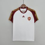 Tailandia Camiseta Arsenal Blanco Rojo 2022/2023