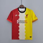 tailandia camiseta liverpool rojo blanco 2022/2023 tailandia camiseta liverpool rojo blanco 2022/2023