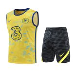 Camiseta Chelsea Chaleco Amarillo Cs08 2022/2023 Camiseta Chelsea Chaleco Amarillo Cs08 2022/2023