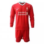 Camiseta Liverpool Ninos Manga Larga Primera 2020-21 Camiseta Liverpool Ninos Manga Larga Primera 2020-21