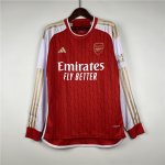 Camiseta Arsenal Manga Larga Primera 2023/2024 Camiseta Arsenal Manga Larga Primera 2023/2024