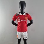 Camiseta Manchester United Ninos Primera 2022/2023
