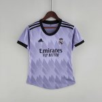 Camiseta Real Madrid Mujer Segunda 2022/2023 Camiseta Real Madrid Mujer Segunda 2022/2023