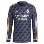 Camiseta Real Madrid Manga Larga Segunda 2023/2024 Camiseta Real Madrid Manga Larga Segunda 2023/2024