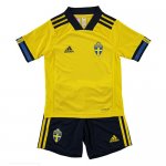 Camiseta Suecia Ninos Primera 2020