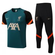 camiseta liverpool entrenamiento verde Lpc14 2022/2023