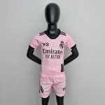 Camiseta Real Madrid Ninos Rosa 2022/2023 Camiseta Real Madrid Ninos Rosa 2022/2023