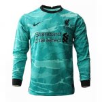 Camiseta Liverpool Manga Larga Segunda 2020-21