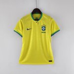Camiseta Bresil Mujer Primera 2022/2023