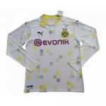 Camiseta Dortmund Manga Larga CUP White 2020-21