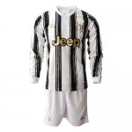 Camiseta Juventus Ninos Manga Larga Primera 2020-21