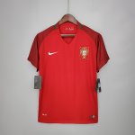 Tailandia Camiseta Portugal Retro Rojo 2016